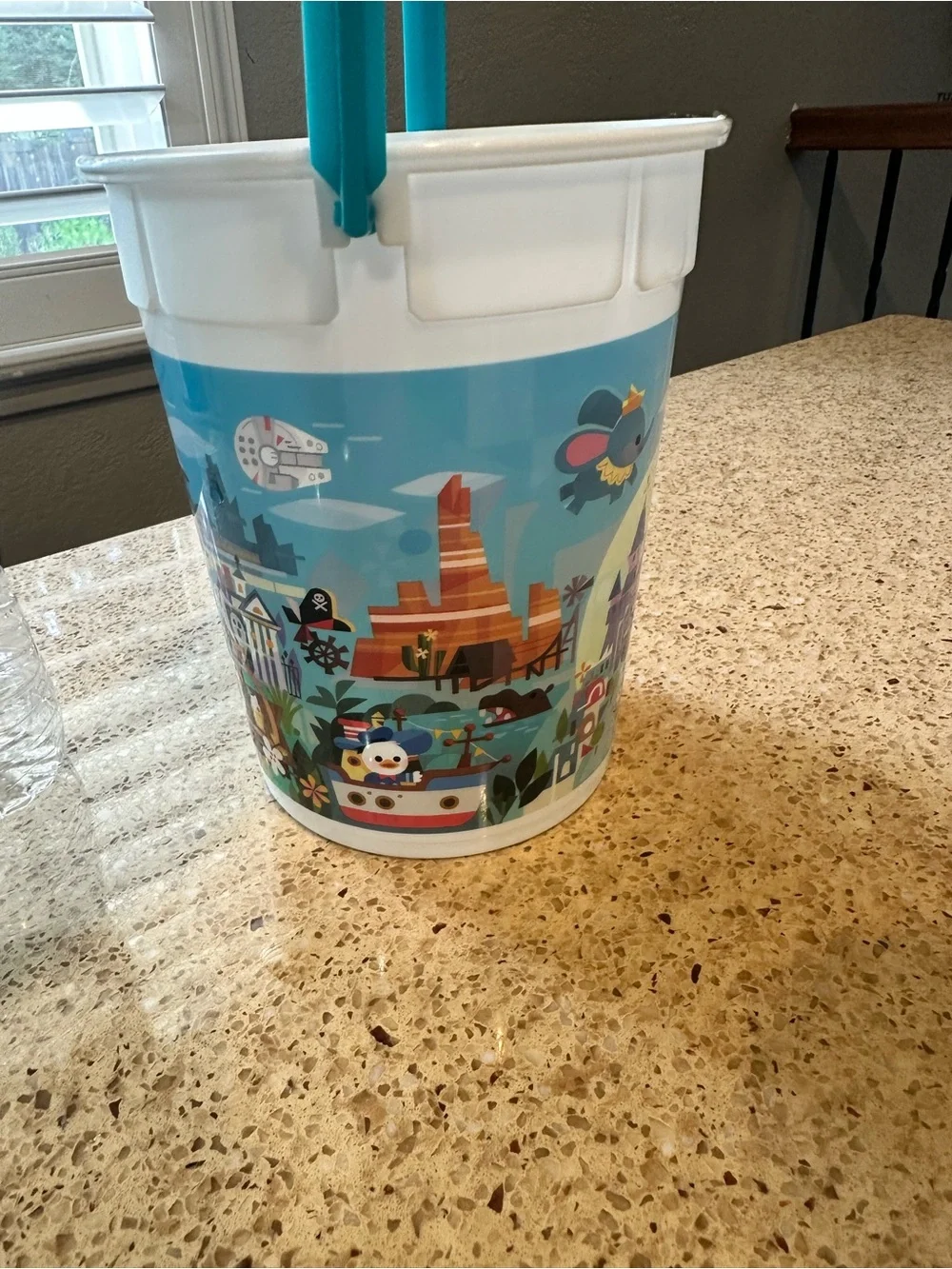Disney Parks 2024 Joey Chou Popcorn Bucket - NO LID